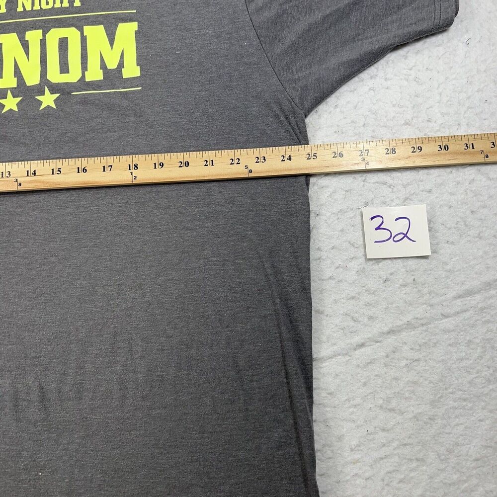 Adidas ClimaLite Men's XXL Short Sleeve Gray Graphic T Shirt Friday Night Phenom - Picture 7 of 12